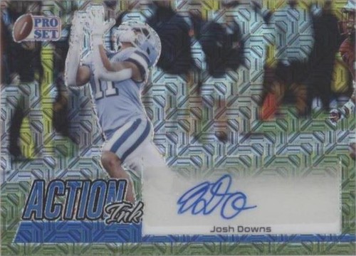 2022 Leaf Pro Set Metal Josh Downs #AI-JD2