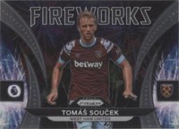 2022-23 Panini Prizm Premier League Tomas Soucek #24