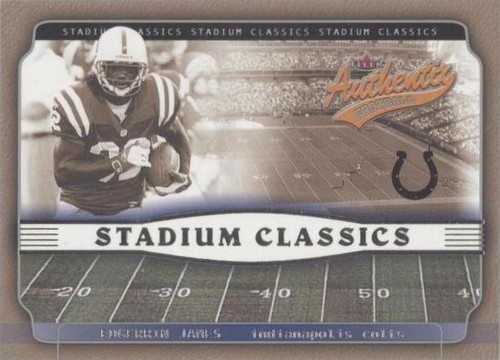 2002 Fleer Authentix Edgerrin James #10 SC