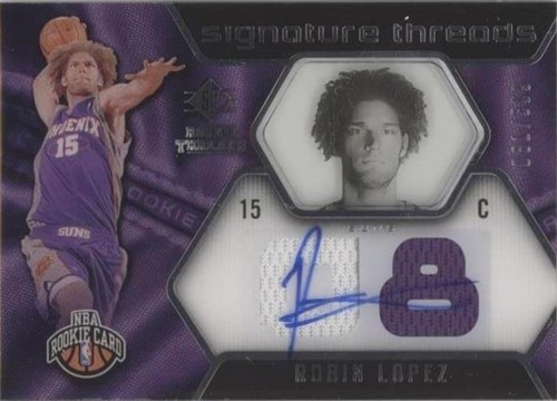 2008-09 SP Rookie Threads - Robin Lopez #75