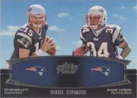 2011 Topps Prime Ryan Mallett Shane Vereen #DC-MV