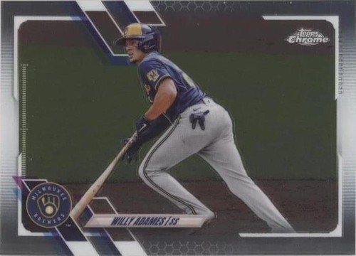 2021 Topps Chrome Update Series - Willy Adames #USC36