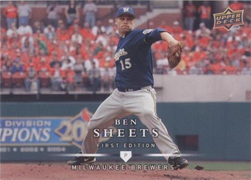 2008 Upper Deck First Edition - Ben Sheets #42