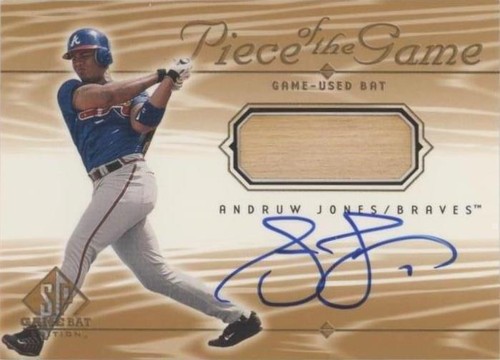 2001 SP Game Bat Edition - Andruw Jones #S-AJ