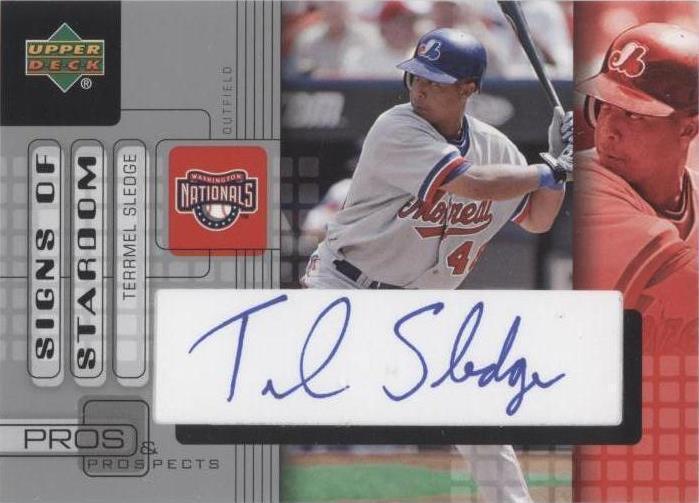 2005 Upper Deck Pros & Prospects - Terrmel Sledge #TS