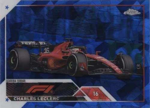 2020 Topps Chrome Sapphire Formula 1 F1 Charles Leclerc PSA