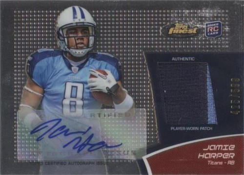 2011 Topps Finest Jamie Harper #RAP-JH