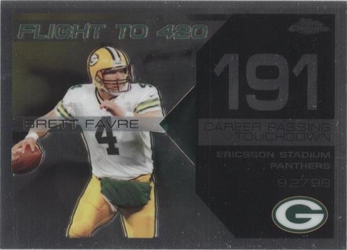 2007 Topps Chrome Brett Favre #BFC-BF191