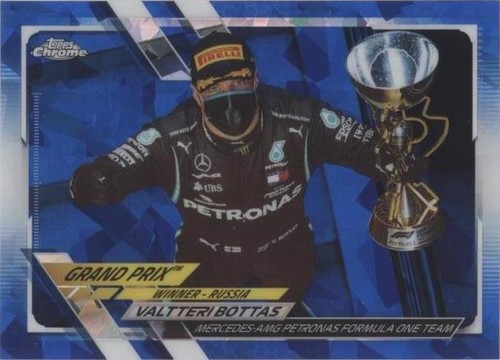 2021 Topps Chrome Sapphire Edition Formula 1 - Valtteri Bottas #147