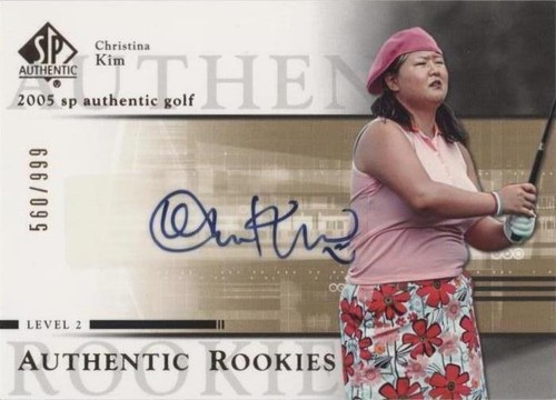 2005 SP Authentic - Christina Kim #101
