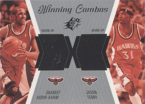 2003-04 SPx - Shareef Abdur-Rahim/Jason Terry #WC27