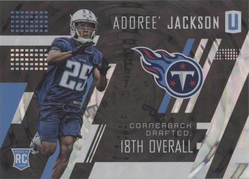 2017 Panini Unparalleled Adoree' Jackson #228