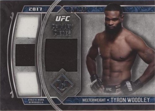 2017 Topps UFC Museum Collection - Tyron Woodley #SPQR-TW