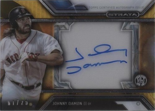2016 Topps Strata - Johnny Damon #SA-JD