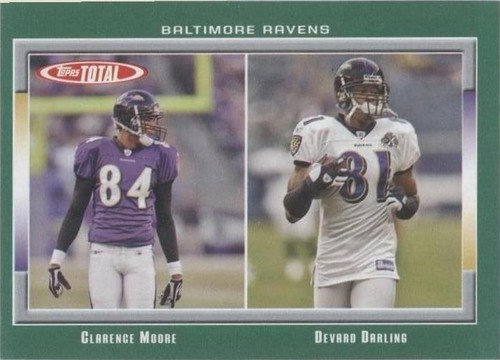2006 Topps Total Clarence Moore Devard Darling #369