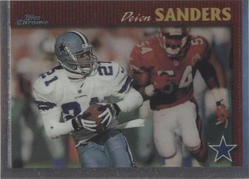 1997 Topps Chrome Deion Sanders #3