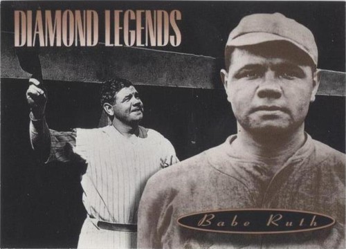 レアBabe Ruth Mickey Mantle Plate 3種 ヤンキース 1993 Upper Deck All Time Heroes # 134 Babe Ruth Mickey