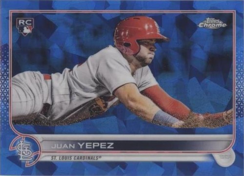 2022 Topps Chrome Sapphire Edition - Juan Yepez #506