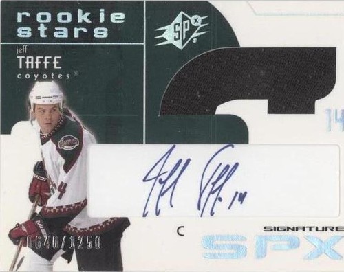2002-03 SPx - Jeff Taffe #157