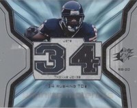 2007 SPx Thomas Jones #WMS-TJ