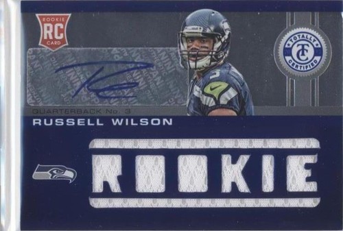 その他 Russell Willson rc auto 💎Russell Wilson PSA 10 2012 Rookies & Stars Card RC Jersey