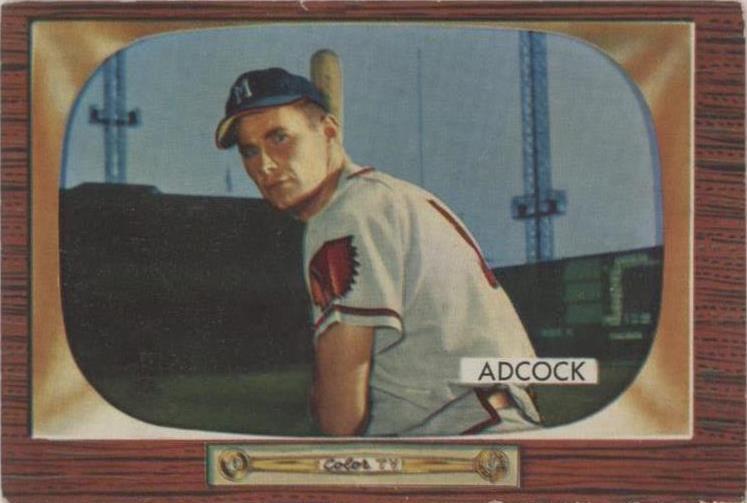 Bowman 1955 - Joe Adcock #218