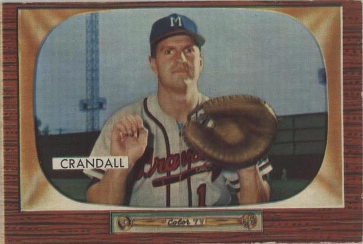 Bowman 1955 - Del Crandall #217
