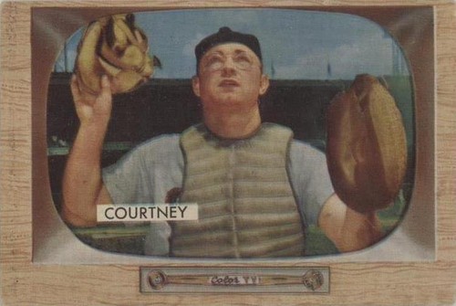 1955 Bowman - Clint Courtney #34
