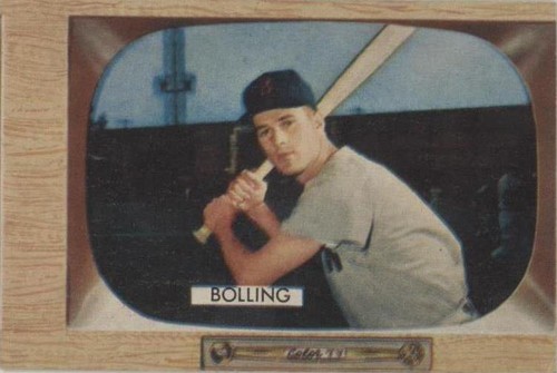 1955 Bowman - Frank Bolling Milt Bolling #48