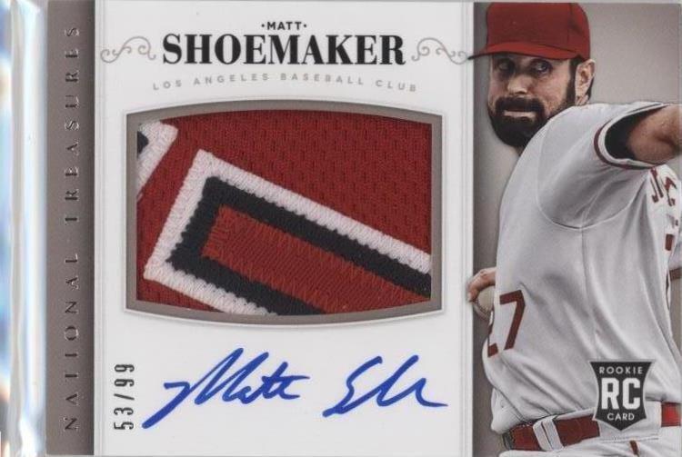 2014 Panini National Treasures - Matt Shoemaker #206