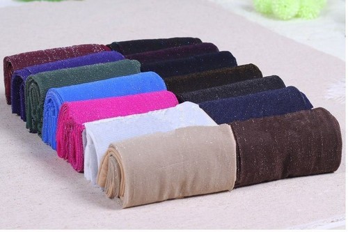 Shiny Women Tights Sparkle Night Party Silver Glitter Sexy Stockings Pantyhose