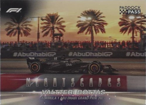 2024 Topps Paddock Pass Formula 1 - Valtteri Bottas #NS-13