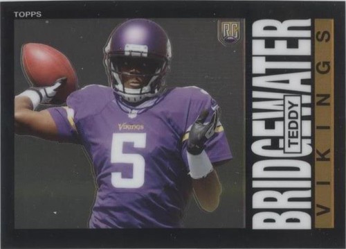 2014 Topps Chrome Teddy Bridgewater #6