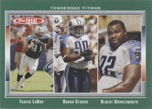 2006 Topps Total Albert Haynesworth Randy Starks Travis Laboy #253