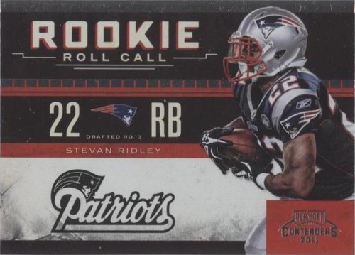 2011 Playoff Contenders Stevan Ridley #15