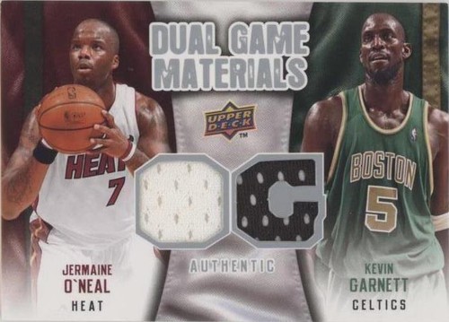 2009-10 Upper Deck - Jermaine O'Neal/Kevin Garnett #DG-GO
