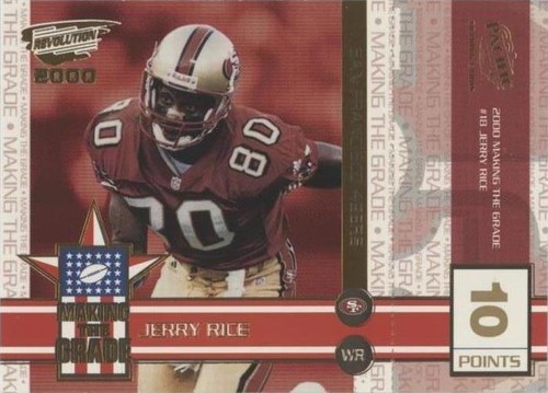 2000 Pacific Revolution Jerry Rice #18
