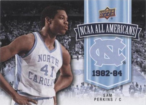 2010-11 UD North Carolina Basketball - Sam Perkins #110
