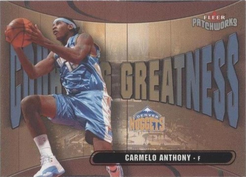 2003-04 Fleer Patchworks - Carmelo Anthony #8 CG