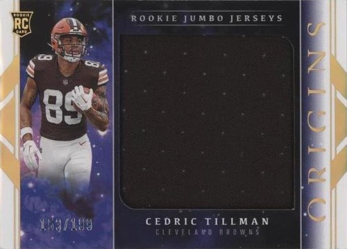 2023 Panini Origins Cedric Tillman #RJJ-CT