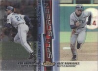 1999 Topps Finest - Alex Rodriguez Ken Griffey Jr #SS2