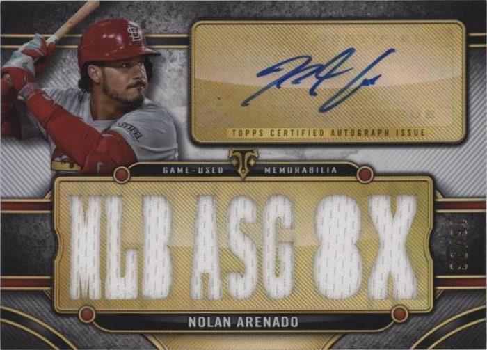 2024 Topps Triple Threads - Nolan Arenado #TTAR-NA3