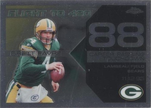 2007 Topps Chrome Brett Favre #BFC-BF88