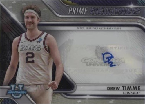 その他 drew timme bowman university 2023 psa9 2023 Bowman U Drew Timme Auto /199 | eBay