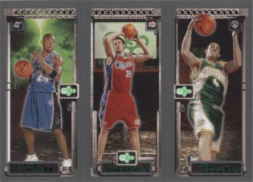 2003-04 Topps Rookie Matrix - Chris Kaman/Nick Collison/Jarvis Hayes #122-116-120