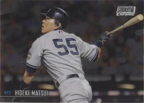 2021 Topps Stadium Club Chrome - Hideki Matsui #132