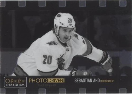 2020-21 O-Pee-Chee Platinum - Sebastian Aho #PD-12