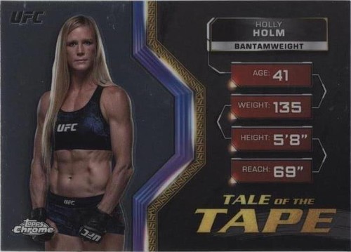 2024 Topps Chrome UFC - Holly Holm #TFT-30