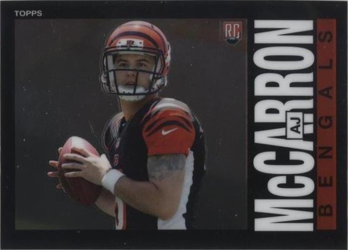 2014 Topps Chrome A.J. McCarron #22
