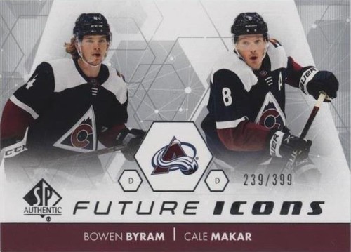 2022-23 SP Authentic - Bowen Byram Cale Makar #FI-8